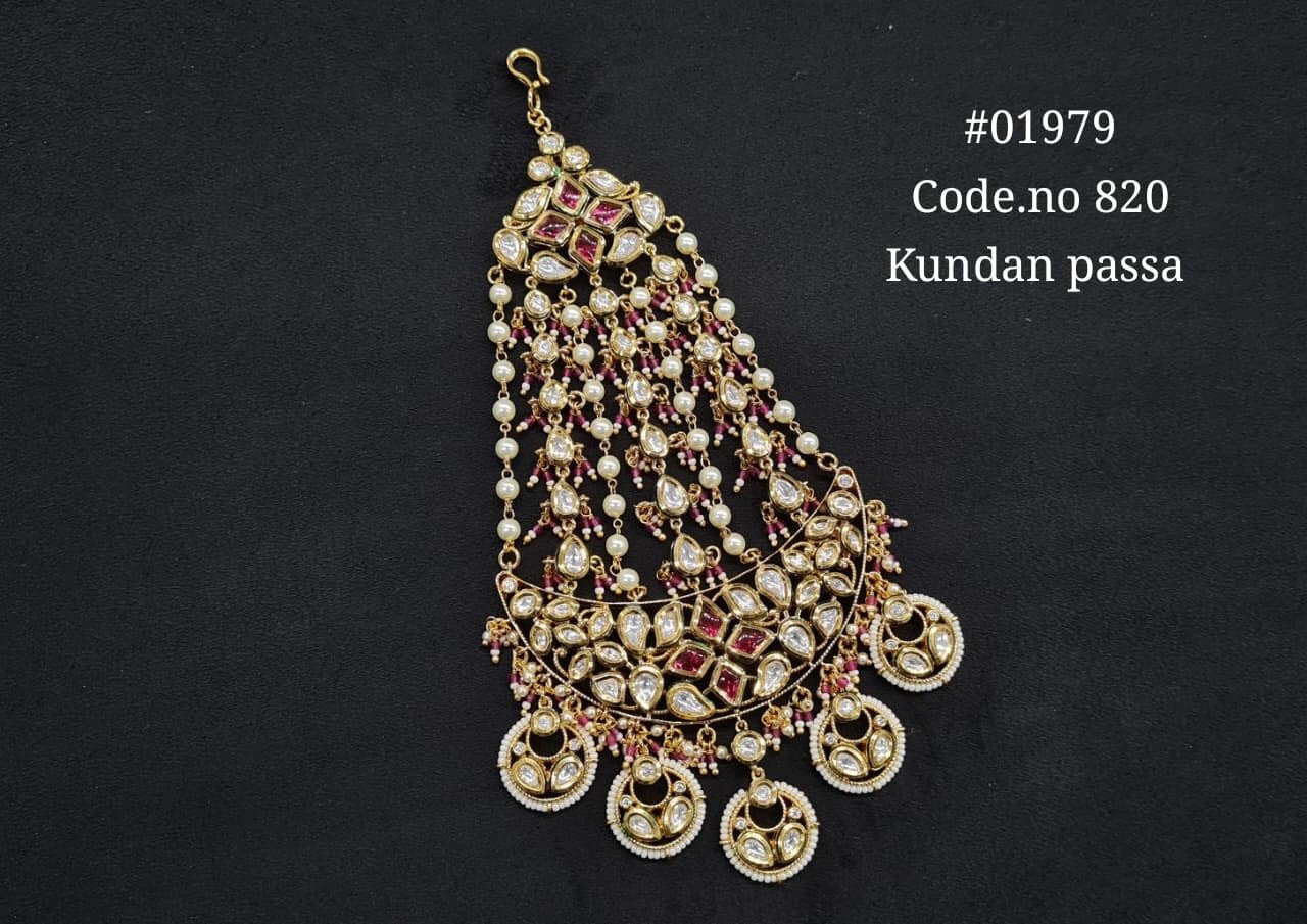 Kundan passa 01979 - KRISHNA'S SWETA JEWELLERY