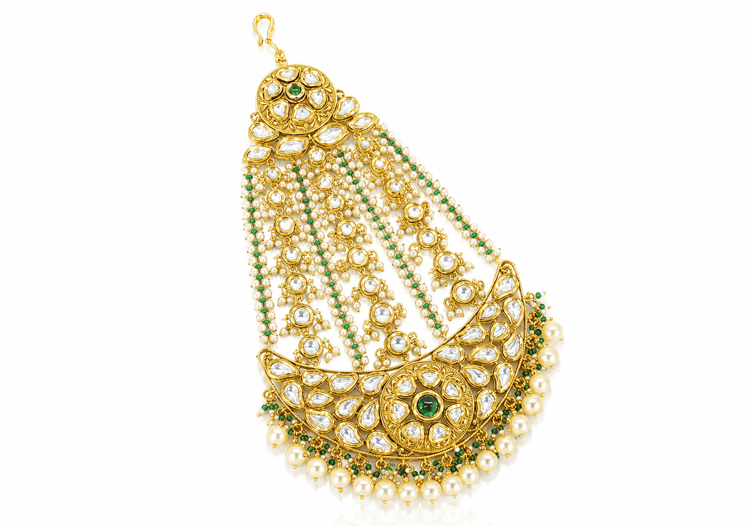 Kundan passa 02134 - KRISHNA'S SWETA JEWELLERY