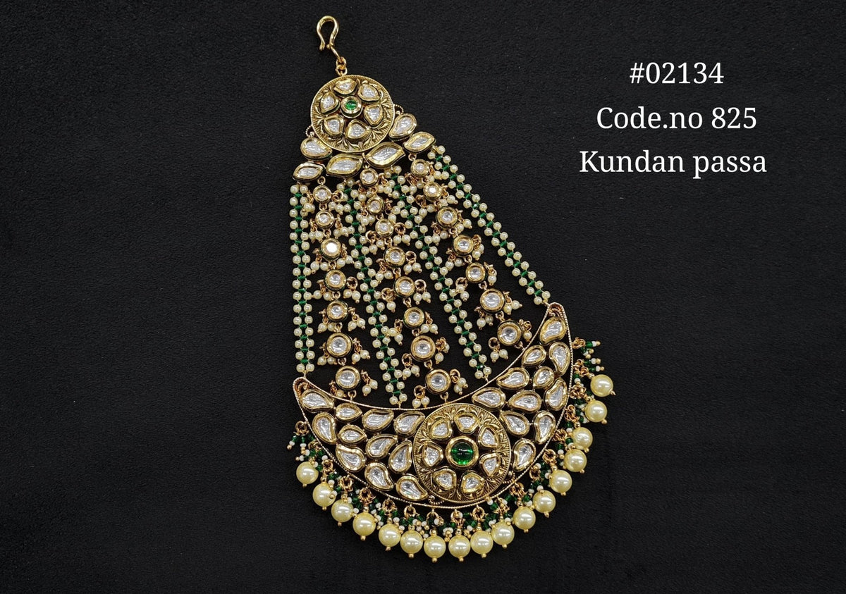 Kundan passa 02134 - KRISHNA'S SWETA JEWELLERY