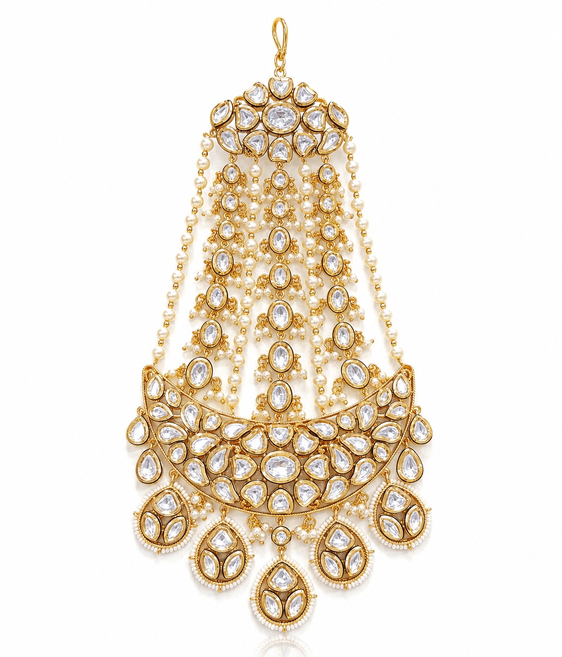 Kundan passa 02135 - KRISHNA'S SWETA JEWELLERY