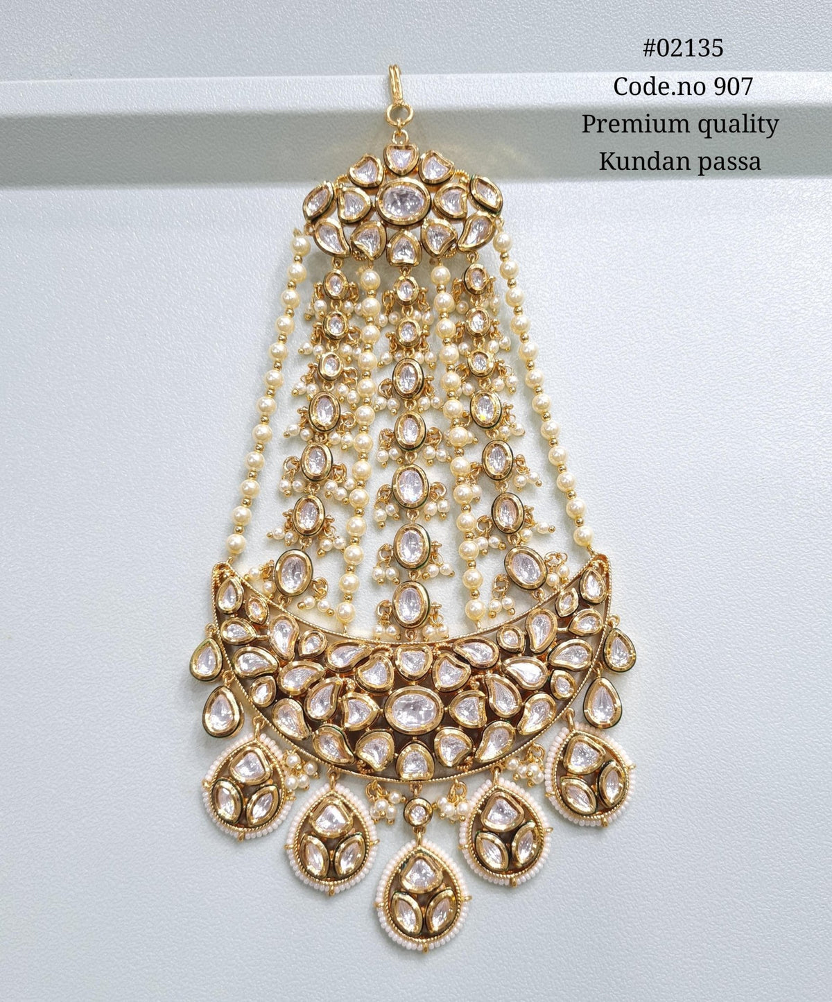 Kundan passa 02135 - KRISHNA'S SWETA JEWELLERY