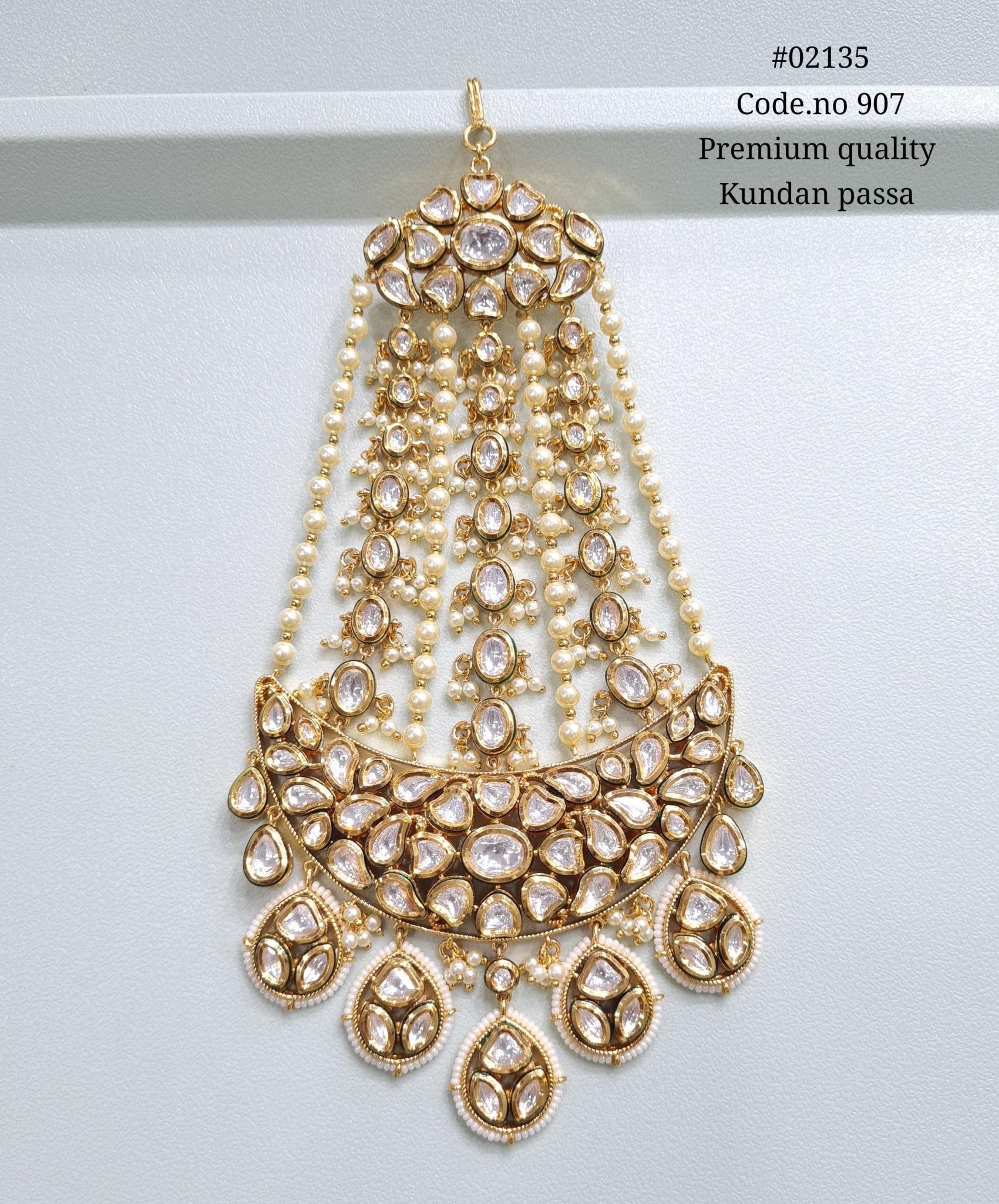 Kundan passa 02135 - KRISHNA'S SWETA JEWELLERY