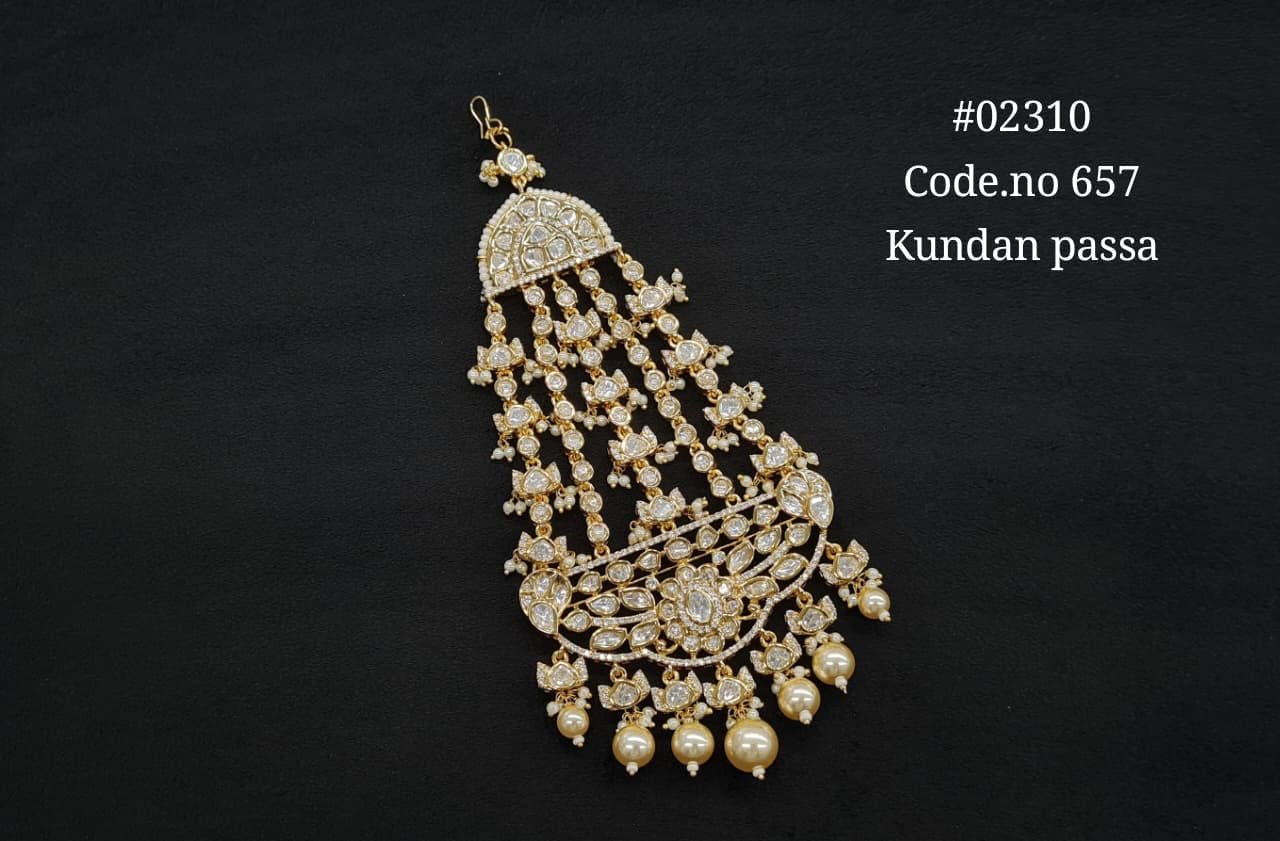 Kundan passa 02310 - KRISHNA'S SWETA JEWELLERY