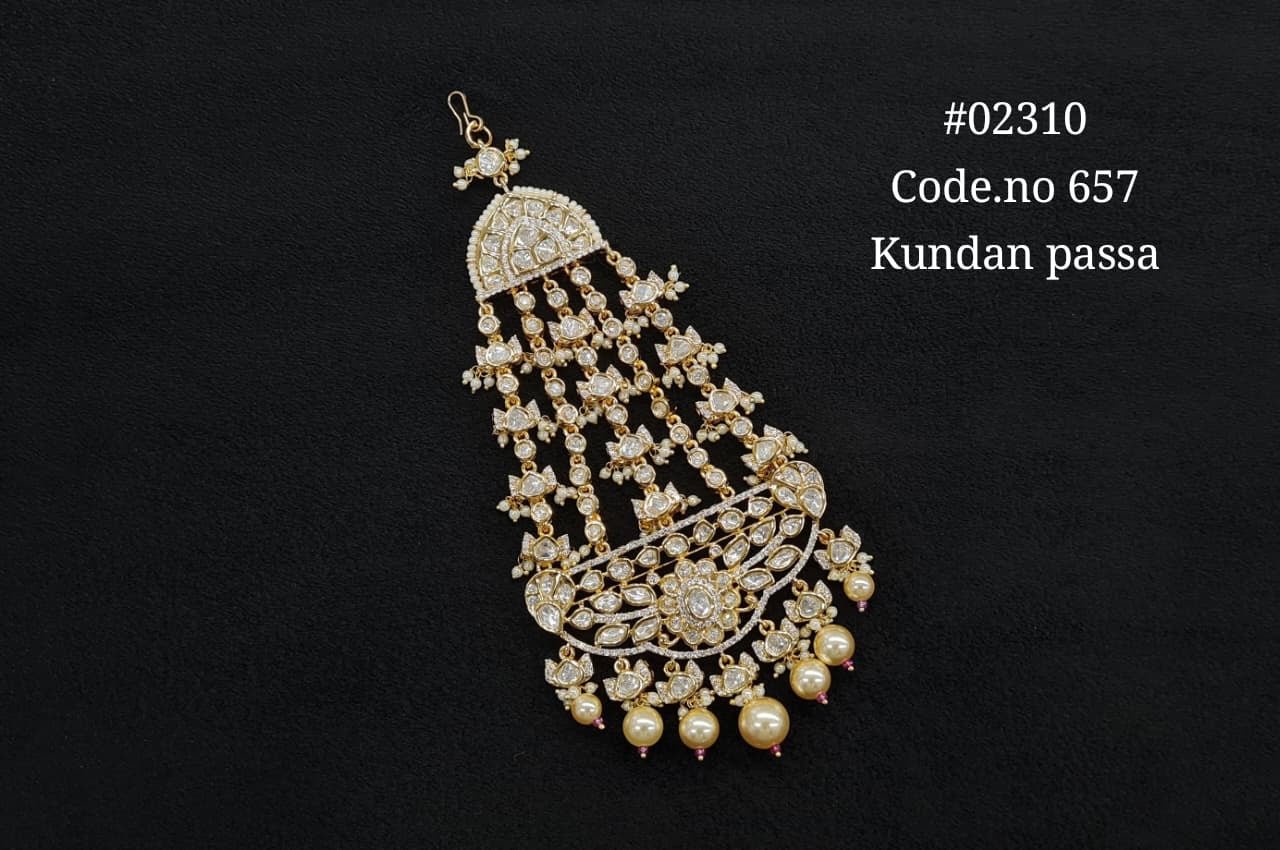 Kundan passa 02310 - KRISHNA'S SWETA JEWELLERY