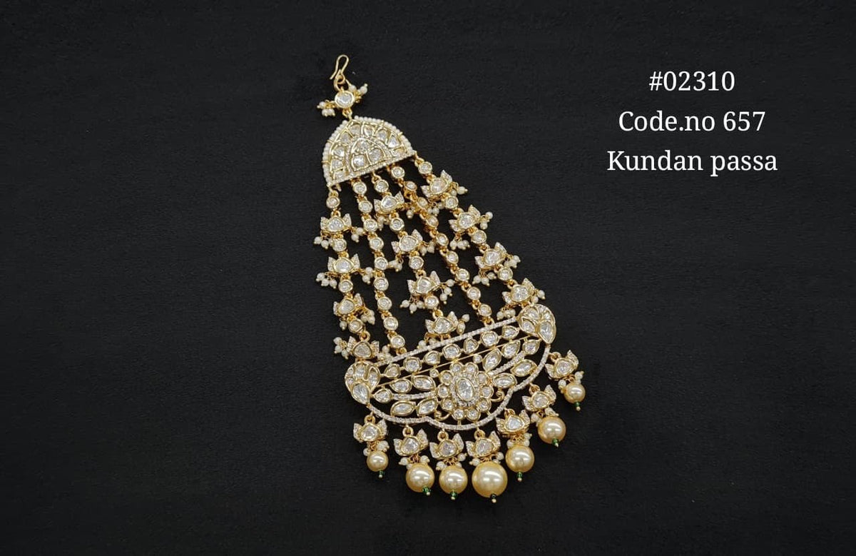 Kundan passa 02310 - KRISHNA'S SWETA JEWELLERY