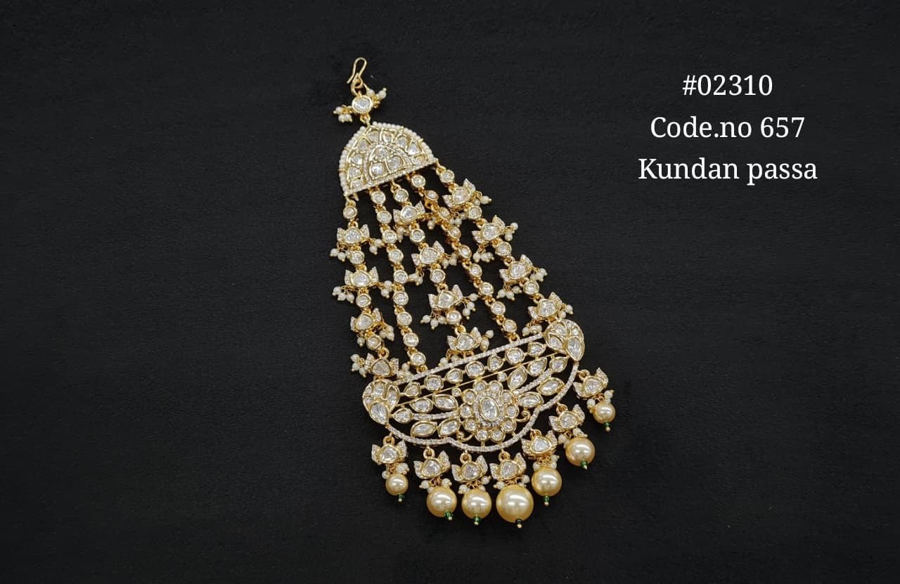 Kundan passa 02310 - KRISHNA'S SWETA JEWELLERY
