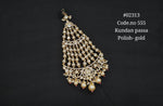 Kundan Passa 02313 - KRISHNA'S SWETA JEWELLERY