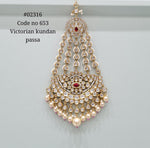 Kundan Passa 02316 - KRISHNA'S SWETA JEWELLERY