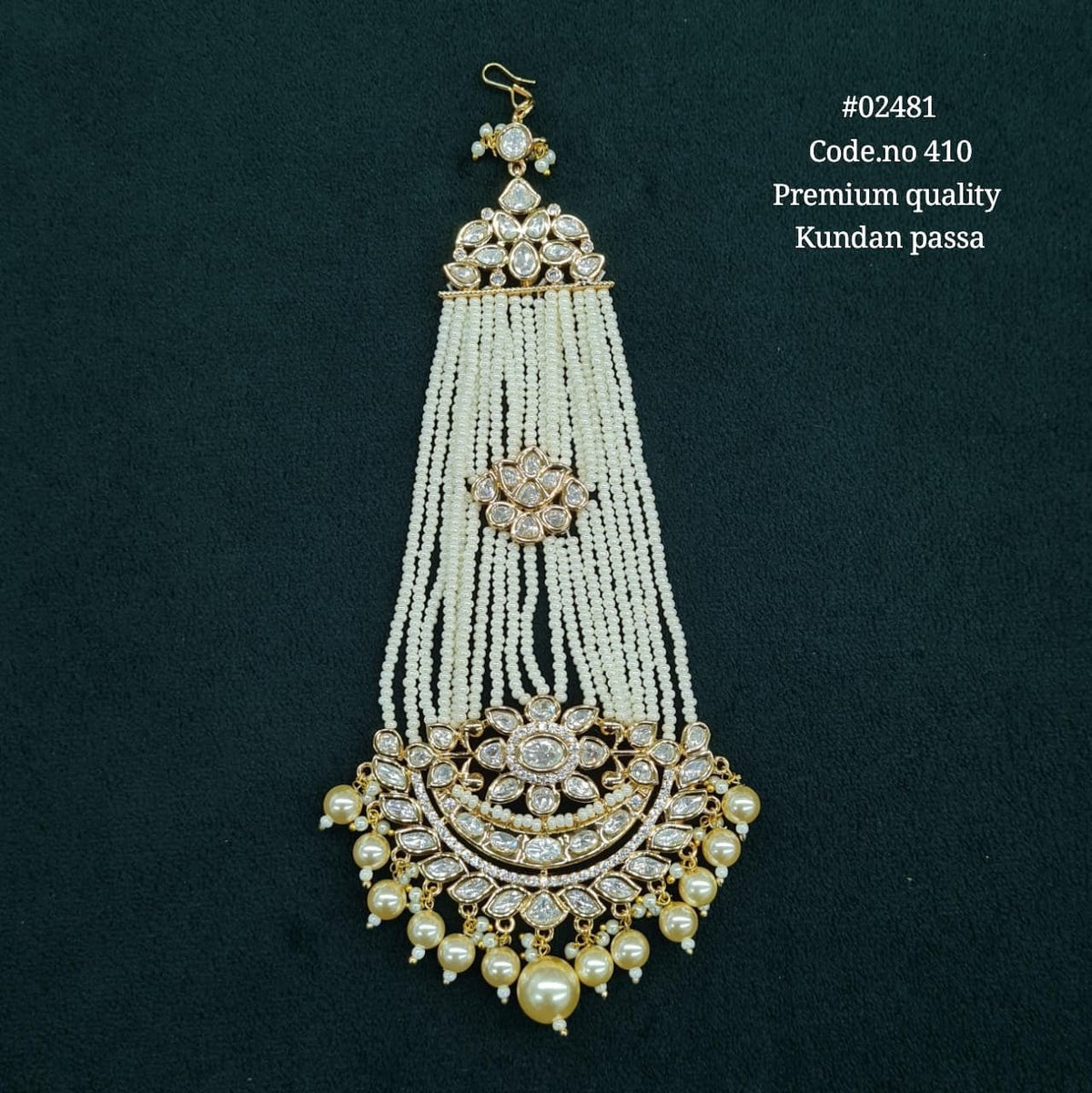 Kundan passa 02481 - KRISHNA'S SWETA JEWELLERY