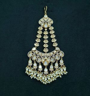 Kundan Passa 05889 - KRISHNA'S SWETA JEWELLERY