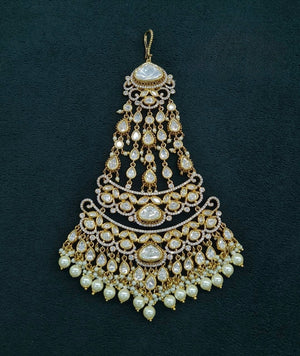 Kundan Passa 05916 - KRISHNA'S SWETA JEWELLERY