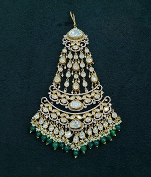 Kundan Passa 05916 - KRISHNA'S SWETA JEWELLERY
