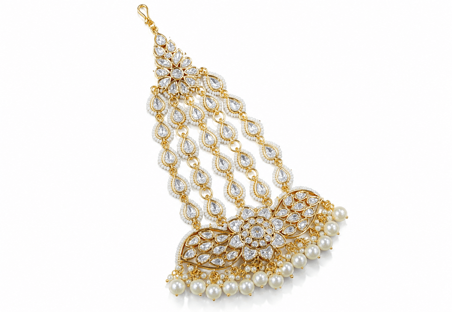 Kundan passa 08826 - KRISHNA'S SWETA JEWELLERY