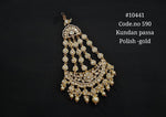 Kundan Passa 10441 - KRISHNA'S SWETA JEWELLERY