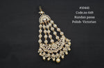 Kundan Passa 10441 - KRISHNA'S SWETA JEWELLERY