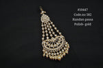 Kundan Passa 10447 - KRISHNA'S SWETA JEWELLERY