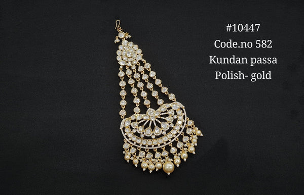 Kundan Passa 10447 - KRISHNA'S SWETA JEWELLERY