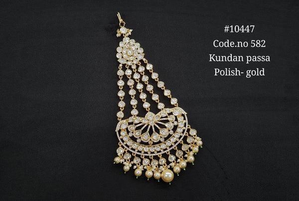 Kundan Passa 10447 - KRISHNA'S SWETA JEWELLERY