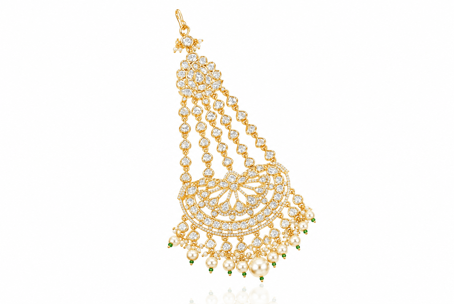 Kundan Passa 10447 - KRISHNA'S SWETA JEWELLERY