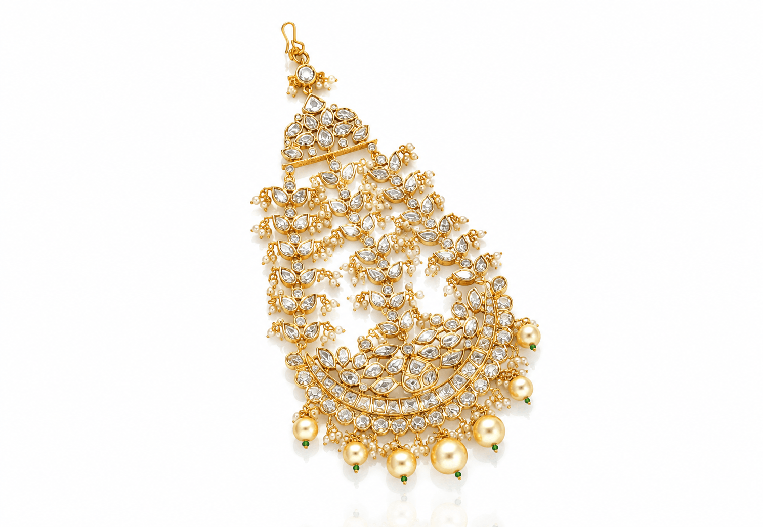 Kundan Passa 10478 - KRISHNA'S SWETA JEWELLERY