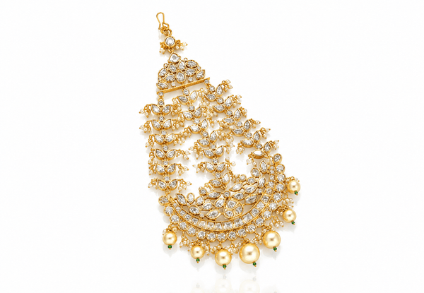 Kundan Passa 10478 - KRISHNA'S SWETA JEWELLERY