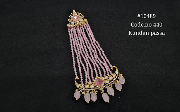Kundan Passa 10489 - KRISHNA'S SWETA JEWELLERY