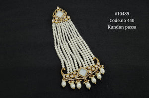 Kundan Passa 10489 - KRISHNA'S SWETA JEWELLERY
