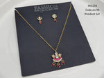 Kundan Pendant 01234 - KRISHNA'S SWETA JEWELLERY