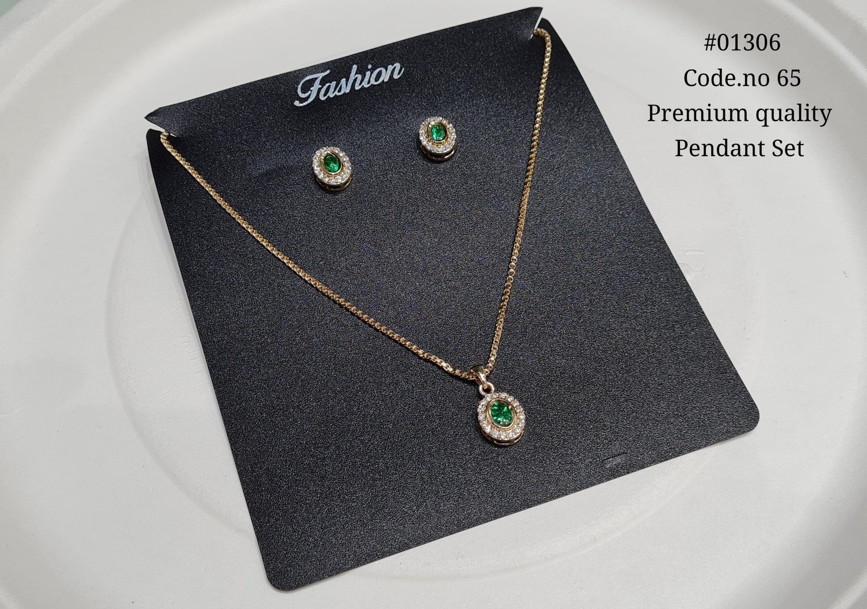 Kundan Pendant 01306 - KRISHNA'S SWETA JEWELLERY