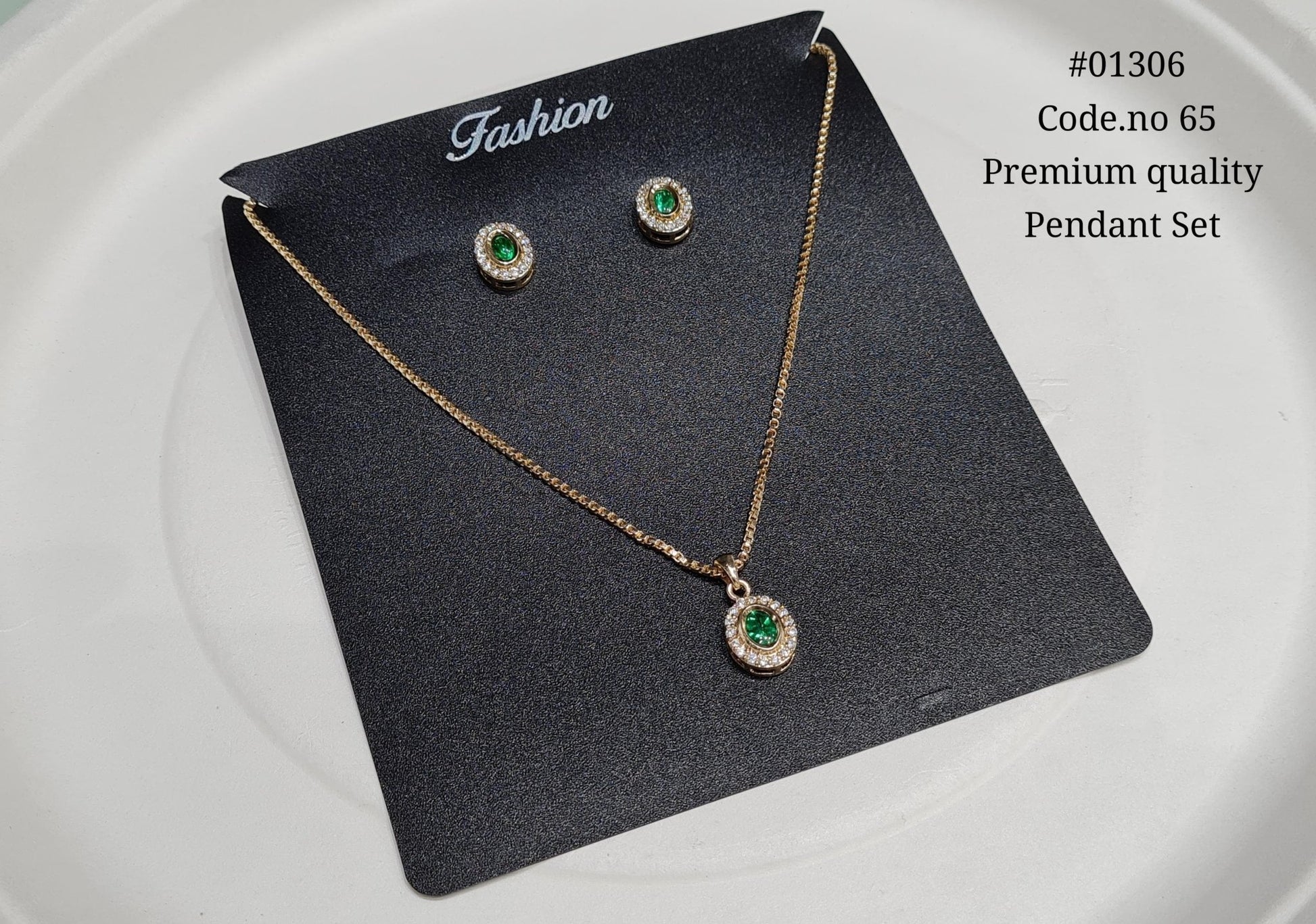 Kundan Pendant 01306 - KRISHNA'S SWETA JEWELLERY