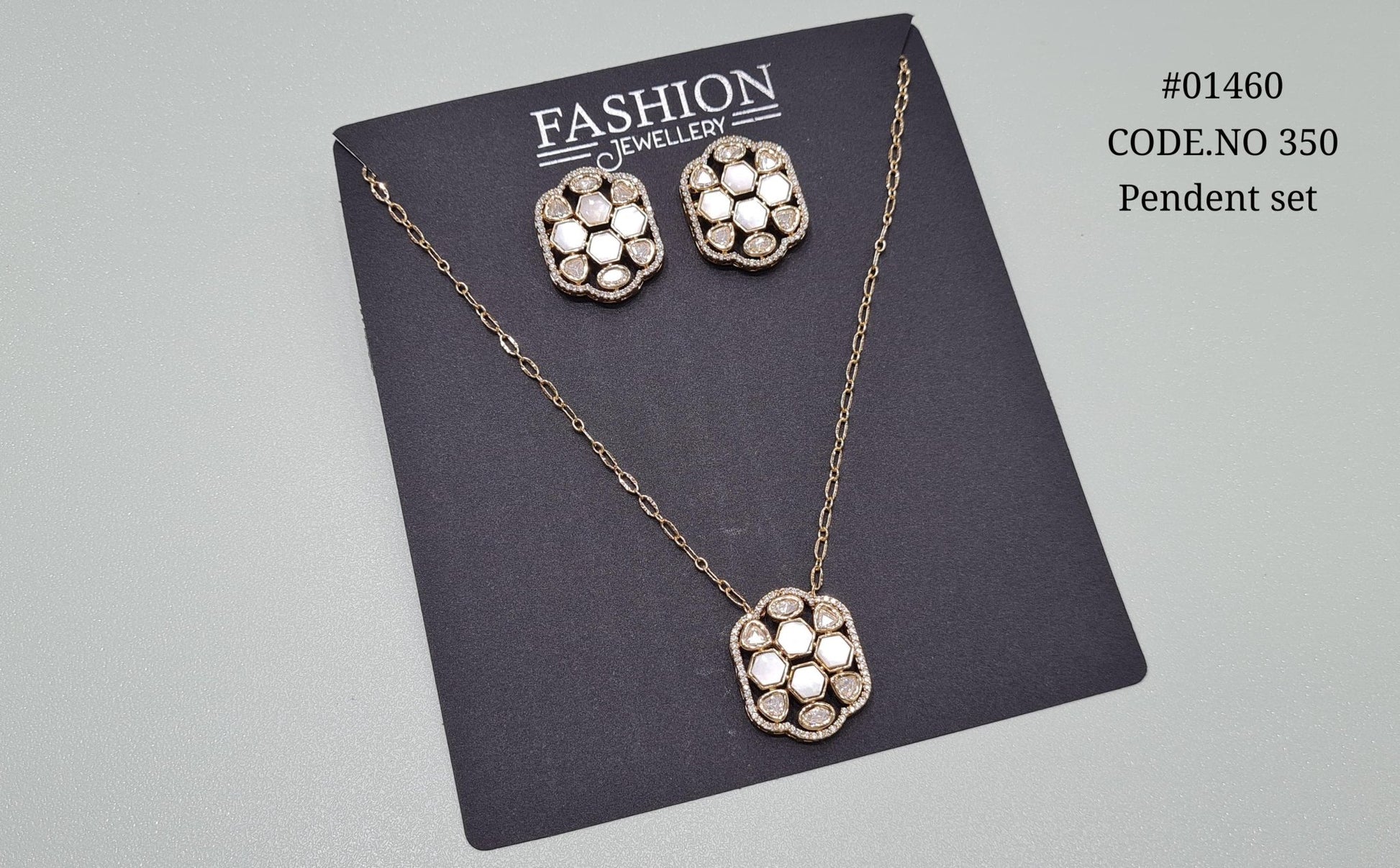 Kundan pendant 01460 - KRISHNA'S SWETA JEWELLERY