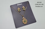 Kundan pendant 01549 - KRISHNA'S SWETA JEWELLERY