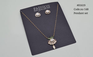 Kundan pendant 01619 - KRISHNA'S SWETA JEWELLERY