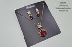 Kundan pendant 01779 - KRISHNA'S SWETA JEWELLERY