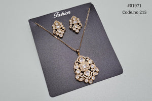 Kundan pendant 01971 - KRISHNA'S SWETA JEWELLERY