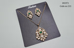 Kundan pendant 01971 - KRISHNA'S SWETA JEWELLERY
