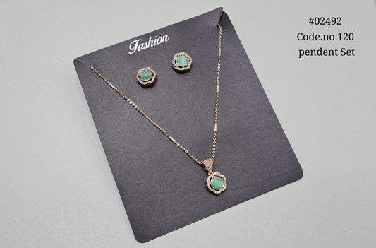 Kundan Pendant 02492 - KRISHNA'S SWETA JEWELLERY