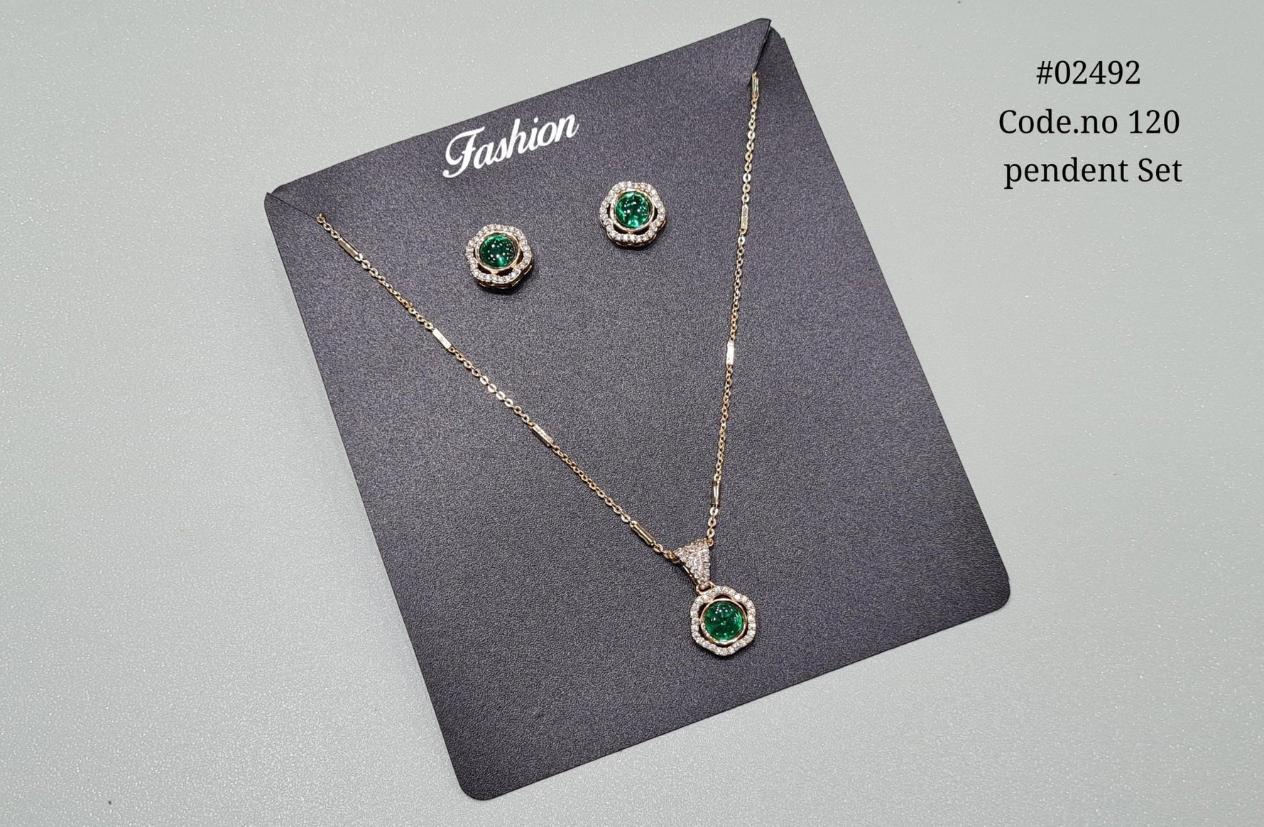 Kundan Pendant 02492 - KRISHNA'S SWETA JEWELLERY