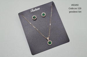 Kundan Pendant 02492 - KRISHNA'S SWETA JEWELLERY