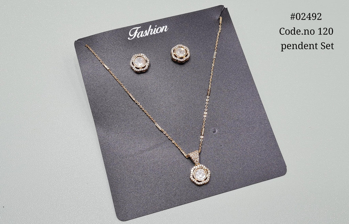 Kundan Pendant 02492 - KRISHNA'S SWETA JEWELLERY