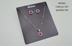 Kundan Pendant 02492 - KRISHNA'S SWETA JEWELLERY