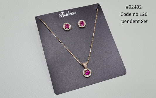 Kundan Pendant 02492 - KRISHNA'S SWETA JEWELLERY