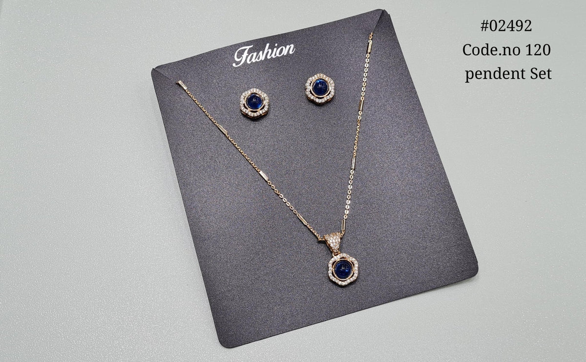 Kundan Pendant 02492 - KRISHNA'S SWETA JEWELLERY