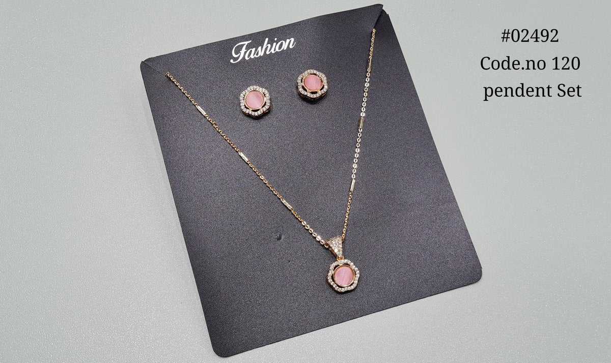 Kundan Pendant 02492 - KRISHNA'S SWETA JEWELLERY