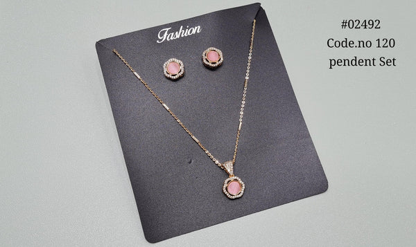 Kundan Pendant 02492 - KRISHNA'S SWETA JEWELLERY