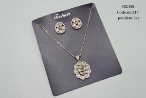 Kundan Pendant 02493 - KRISHNA'S SWETA JEWELLERY