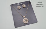 Kundan Pendant 02493 - KRISHNA'S SWETA JEWELLERY