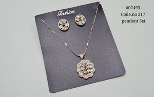 Kundan Pendant 02493 - KRISHNA'S SWETA JEWELLERY
