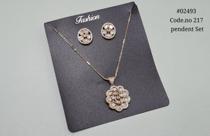 Kundan Pendant 02493 - KRISHNA'S SWETA JEWELLERY