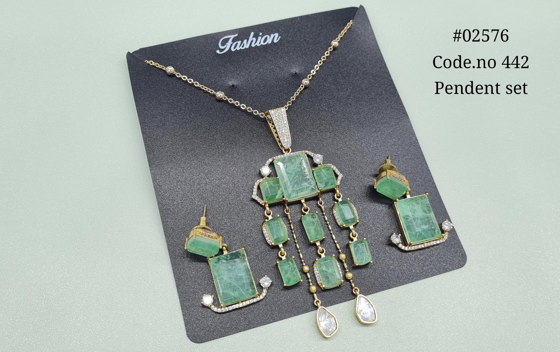 Kundan pendant 02576 - KRISHNA'S SWETA JEWELLERY